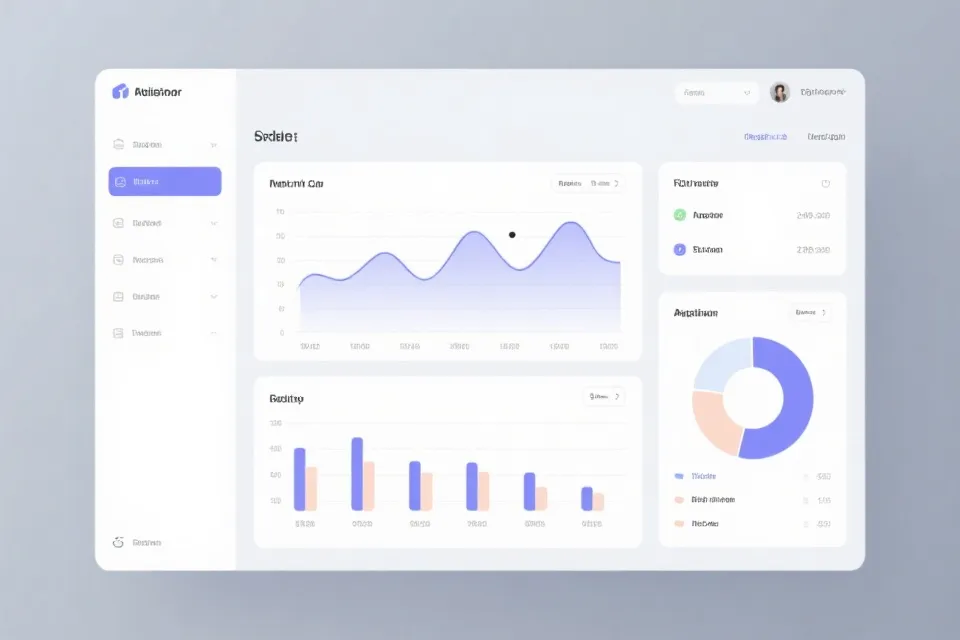 数据可视化与分析示意图