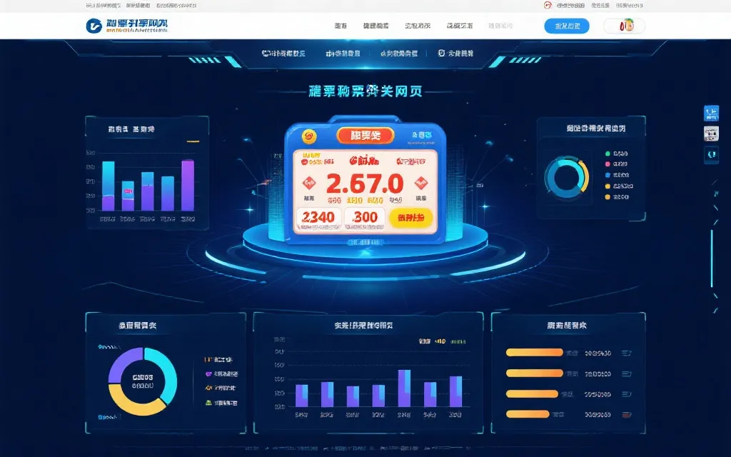 信息层级清晰的彩票开奖网页布局设计